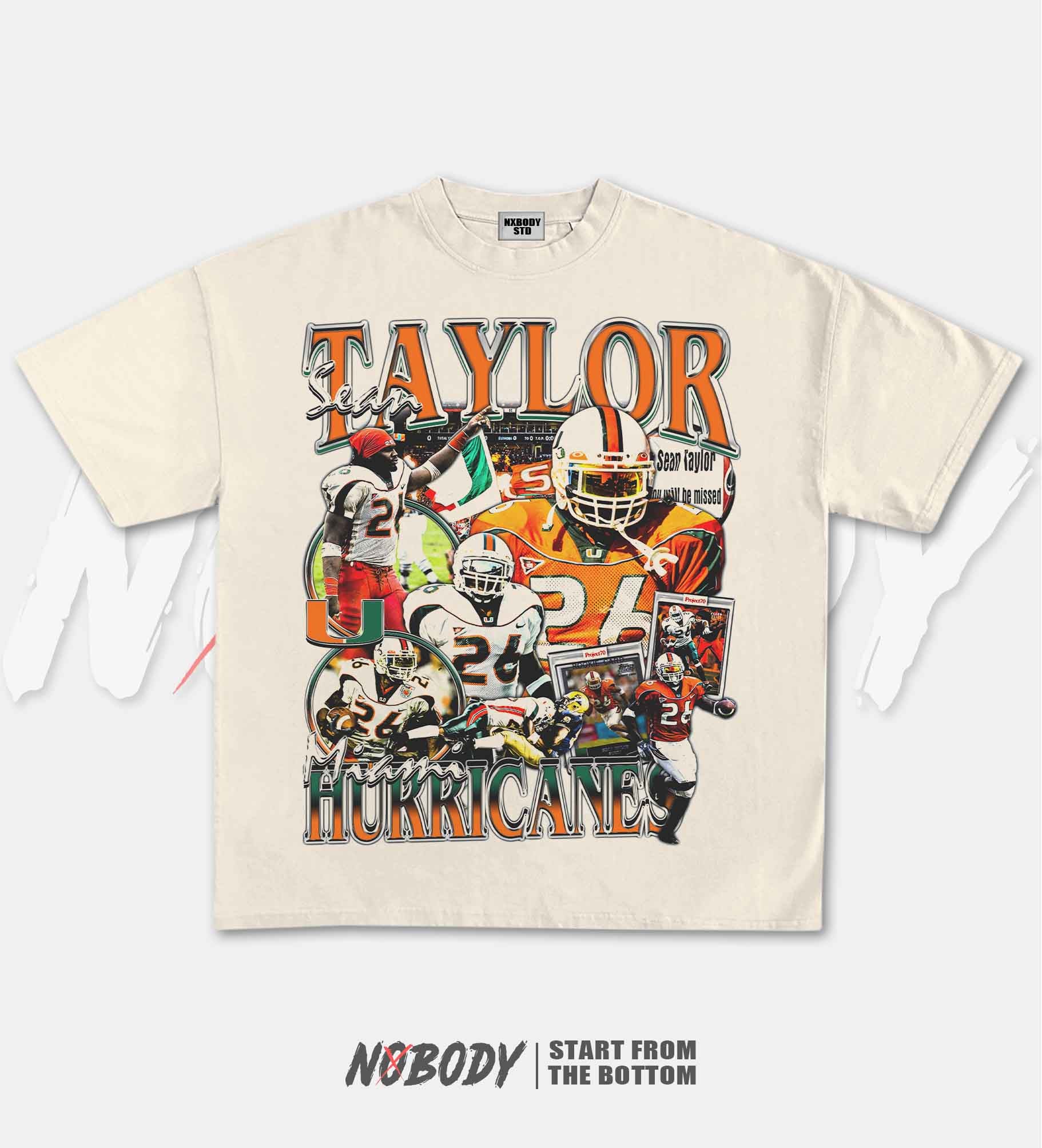 SEAN TAYLOR MIAMI GRAPHIC T-SHIRT 1.0