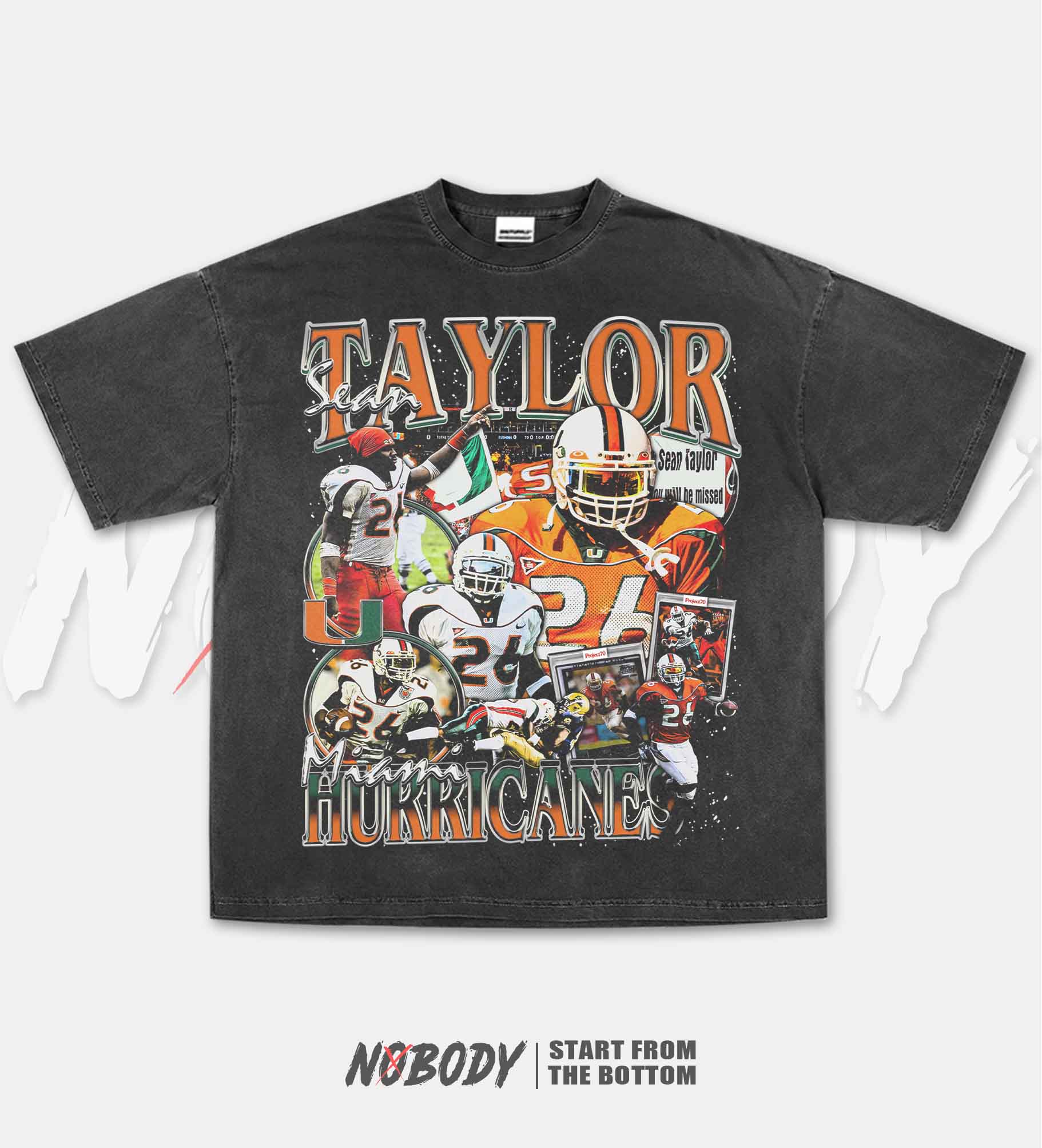 SEAN TAYLOR MIAMI GRAPHIC T-SHIRT 1.0