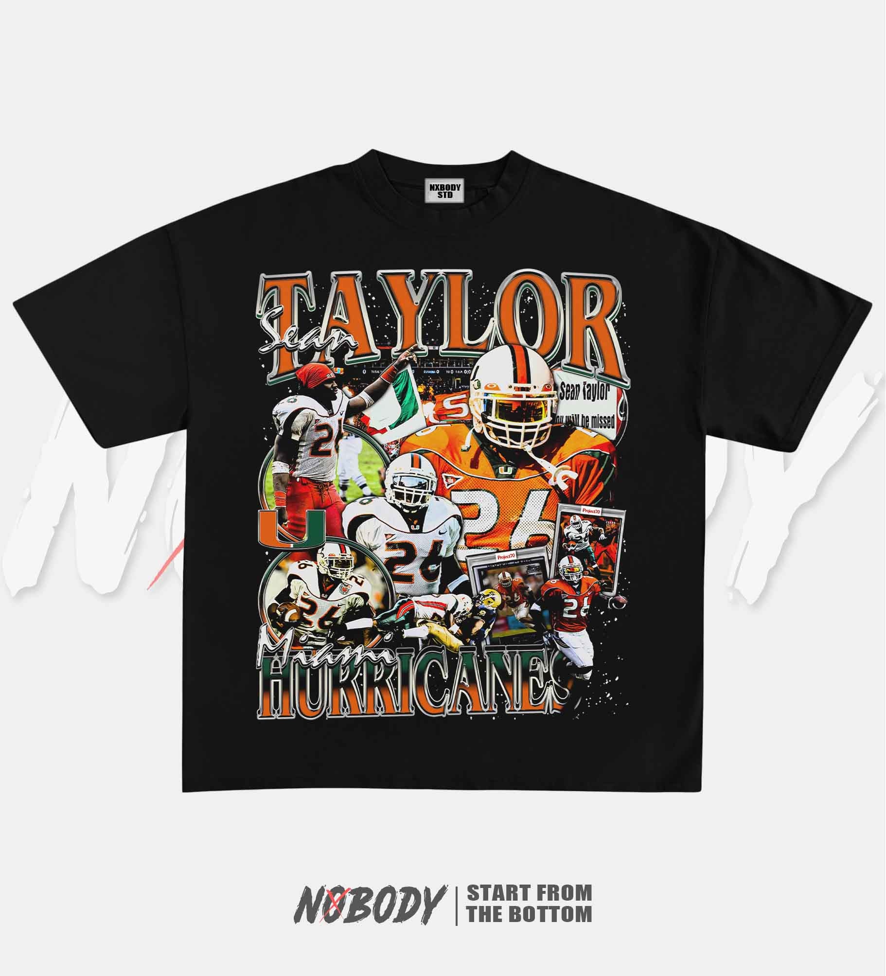 SEAN TAYLOR MIAMI GRAPHIC T-SHIRT 1.0