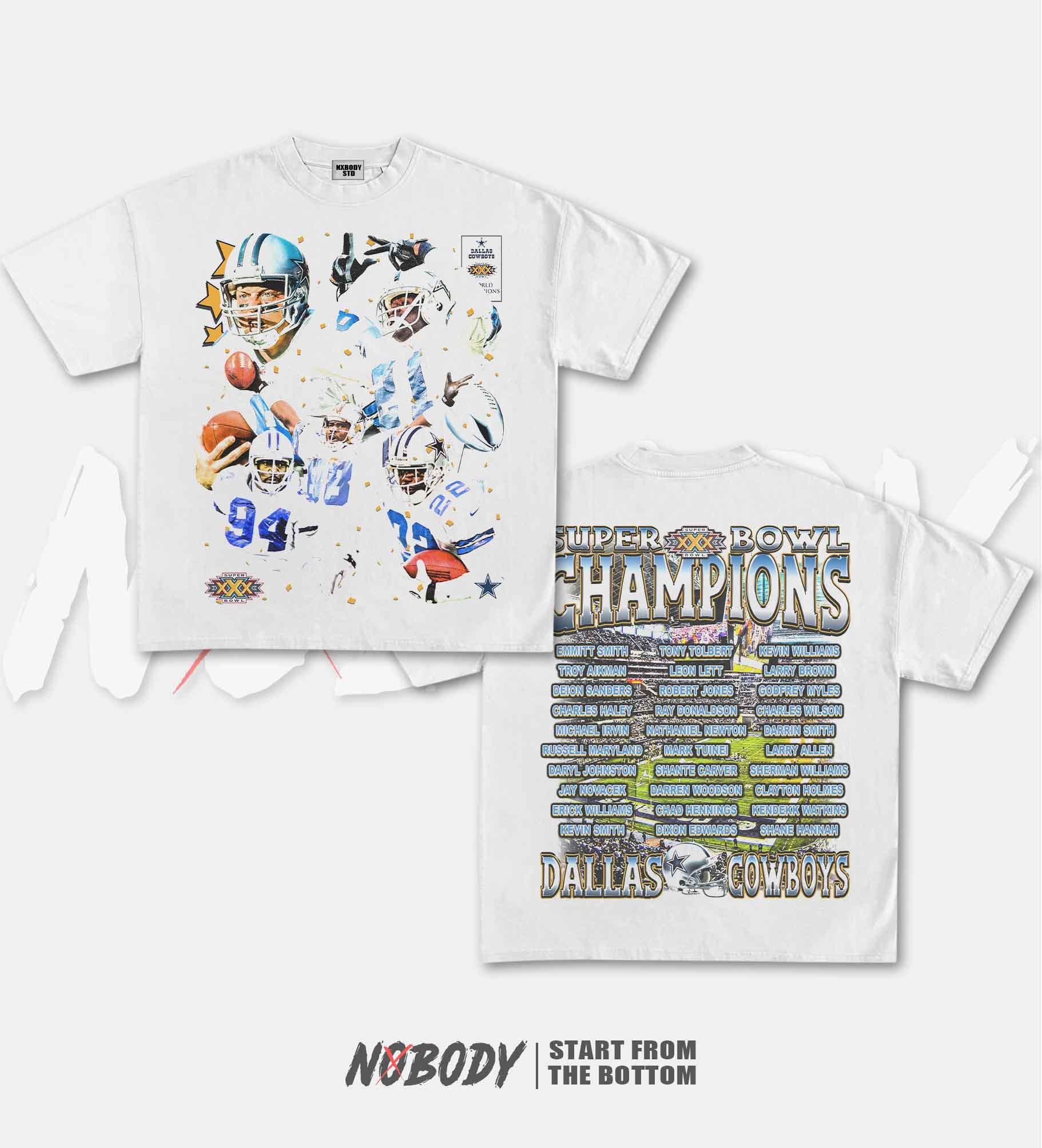 SUPER BOWL XXX CHAMPS - COWBOYS T-SHIRT 1.0