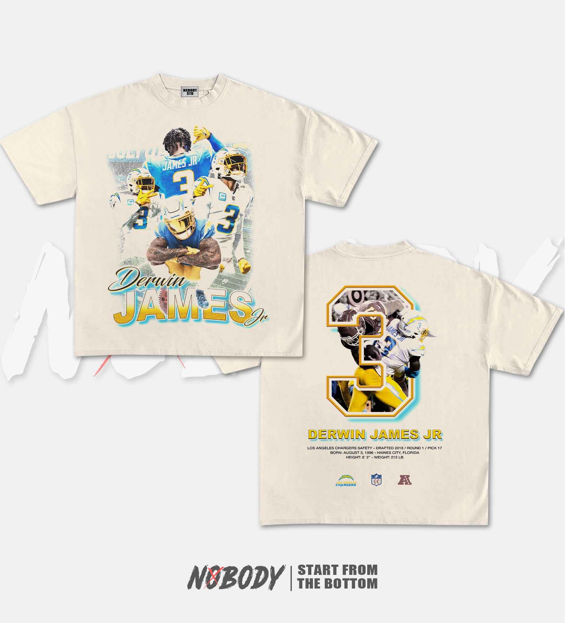 SUPER DERWIN JAMES GRAPHIC T-SHIRT 1.0