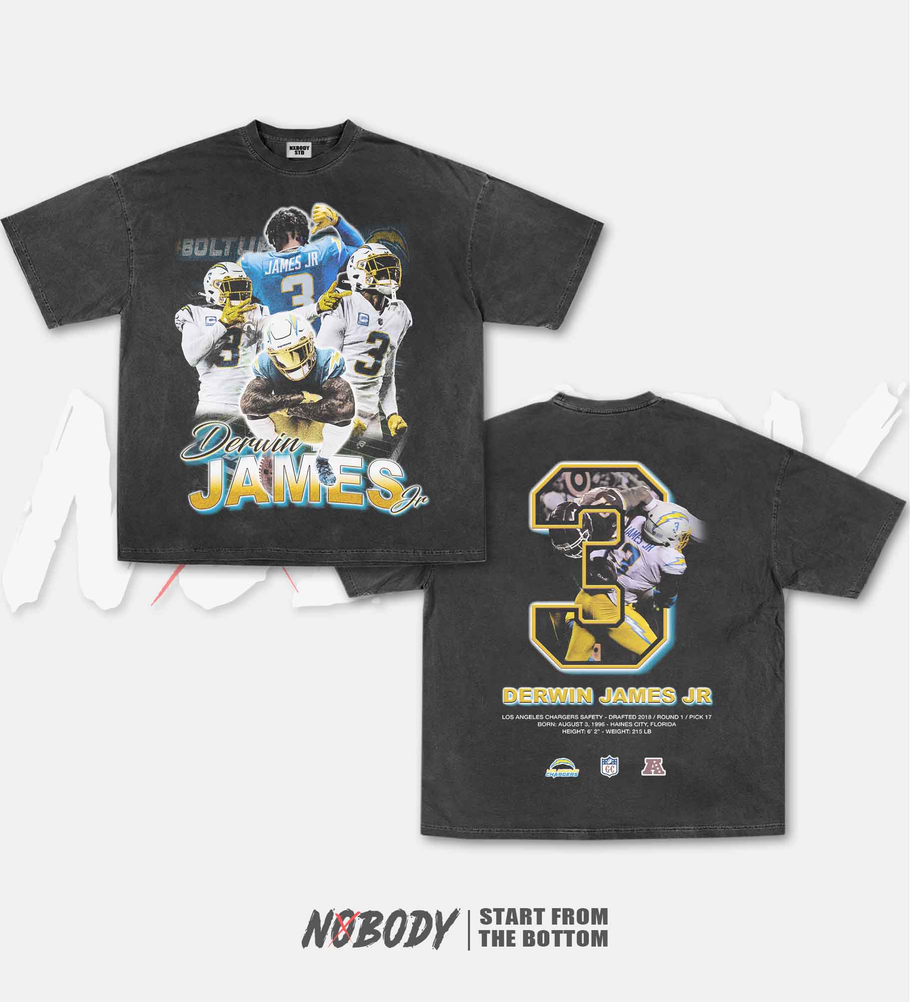 SUPER DERWIN JAMES GRAPHIC T-SHIRT 1.0