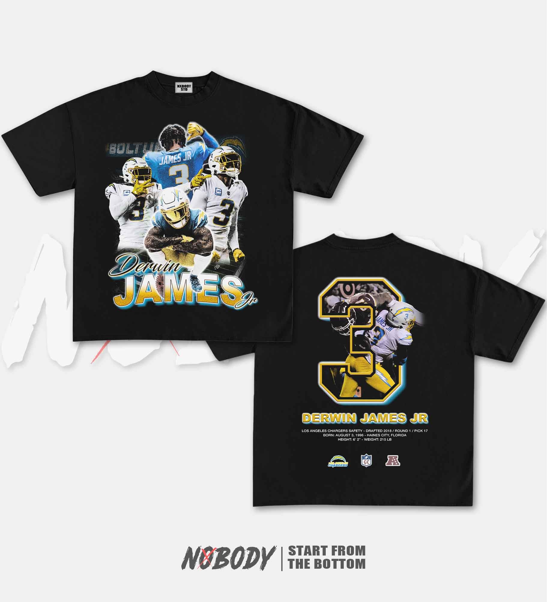 SUPER DERWIN JAMES GRAPHIC T-SHIRT 1.0