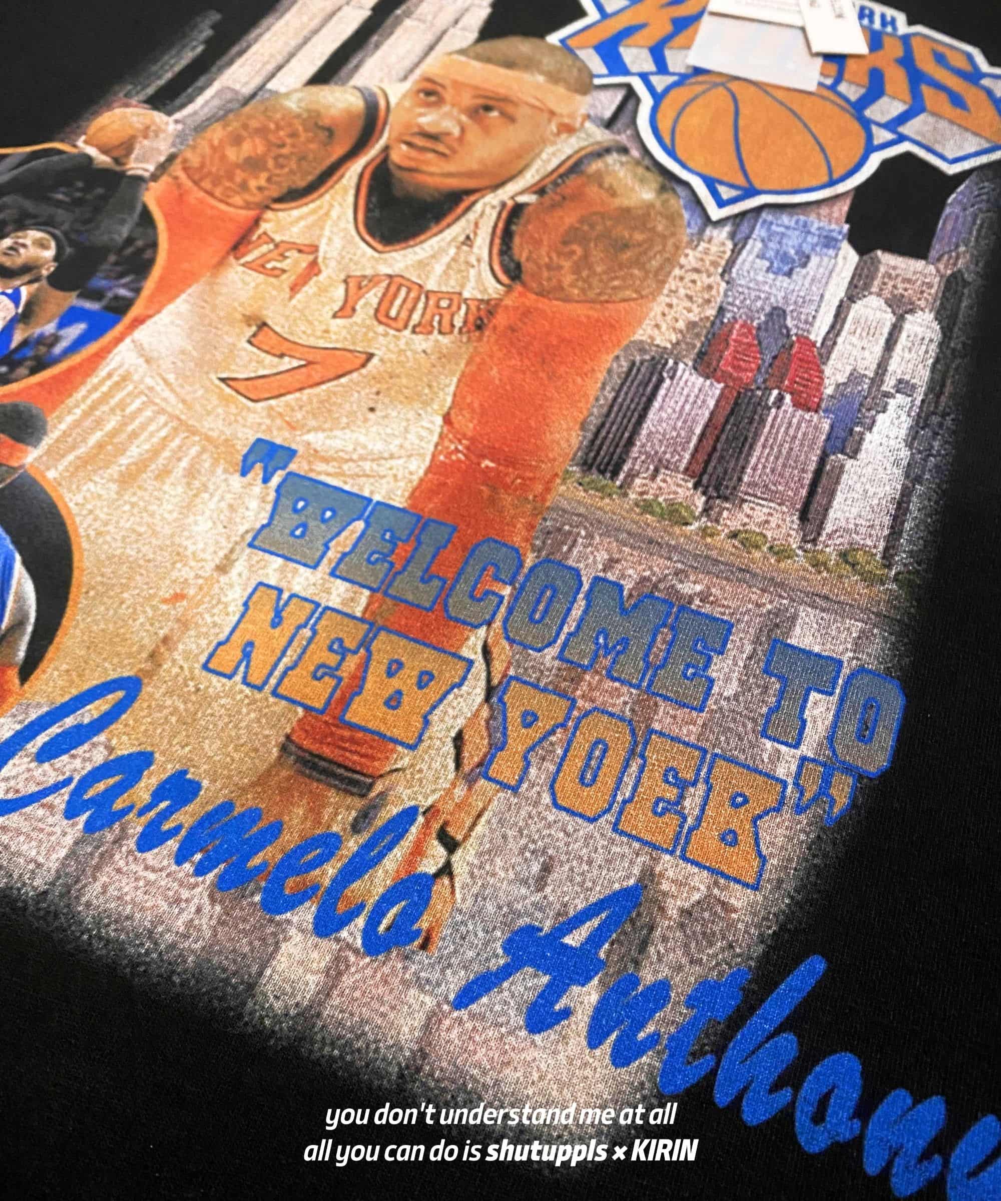 SHUTUPPLS NEW YORK KNICKS CARMELO ANTHONY