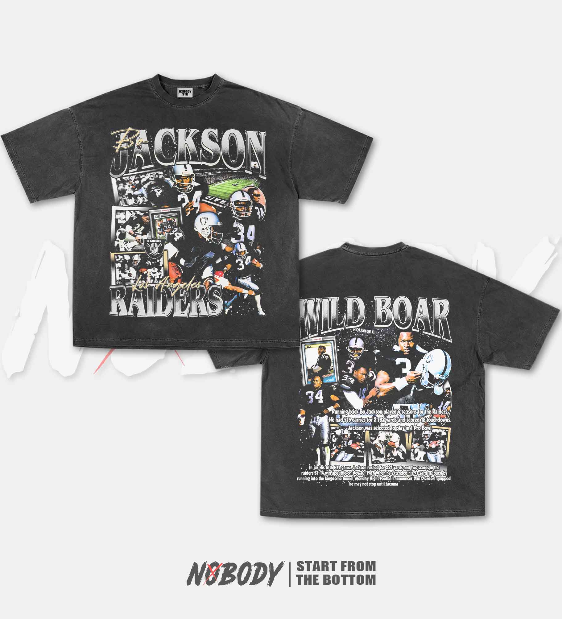 BO JACKSON GRAPHIC T-SHIRT 1.0 - KIDS