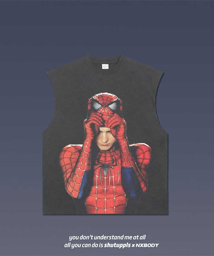 SPIDER MAN TANK 7.7