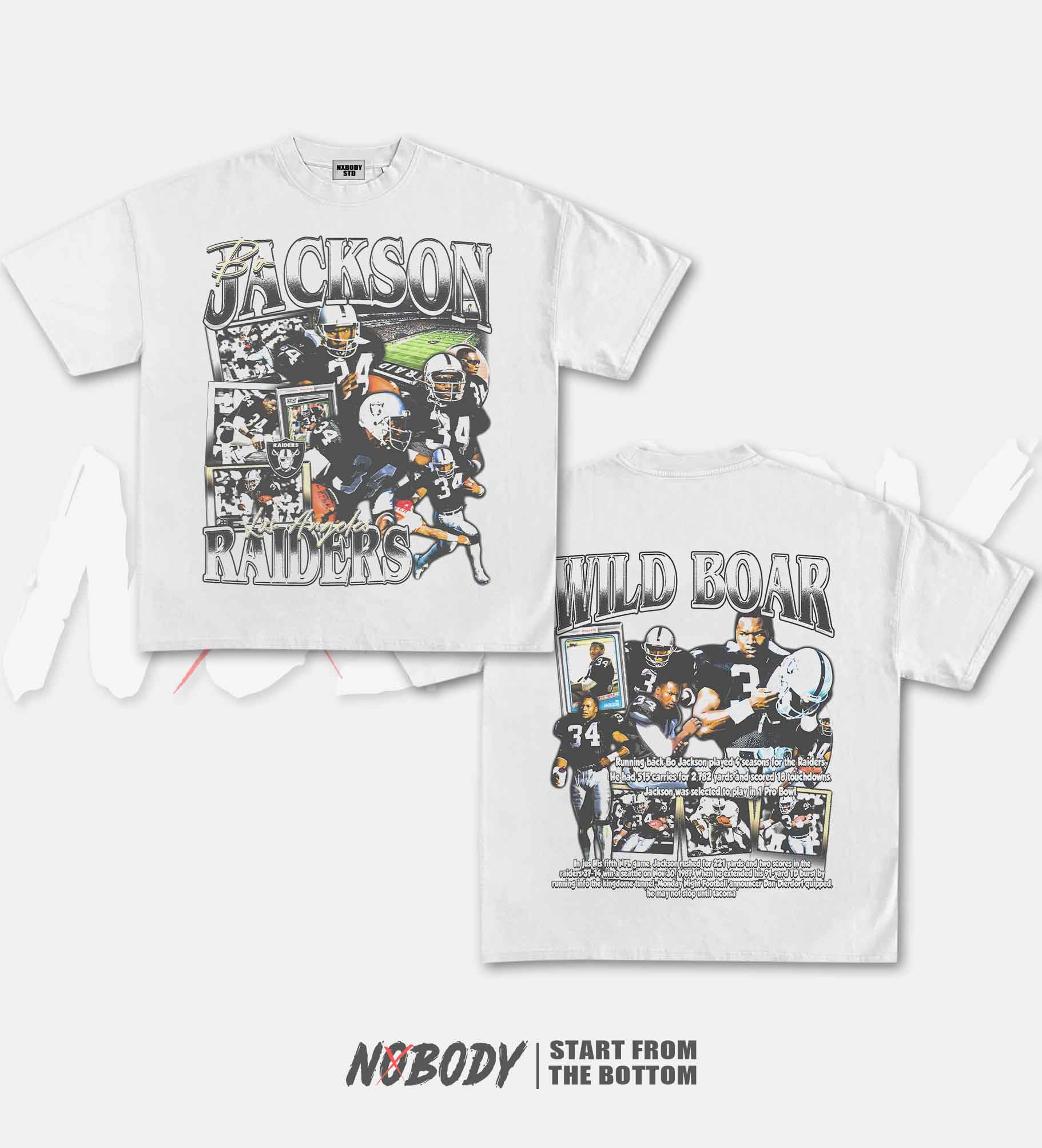 BO JACKSON GRAPHIC T-SHIRT 1.0 - KIDS