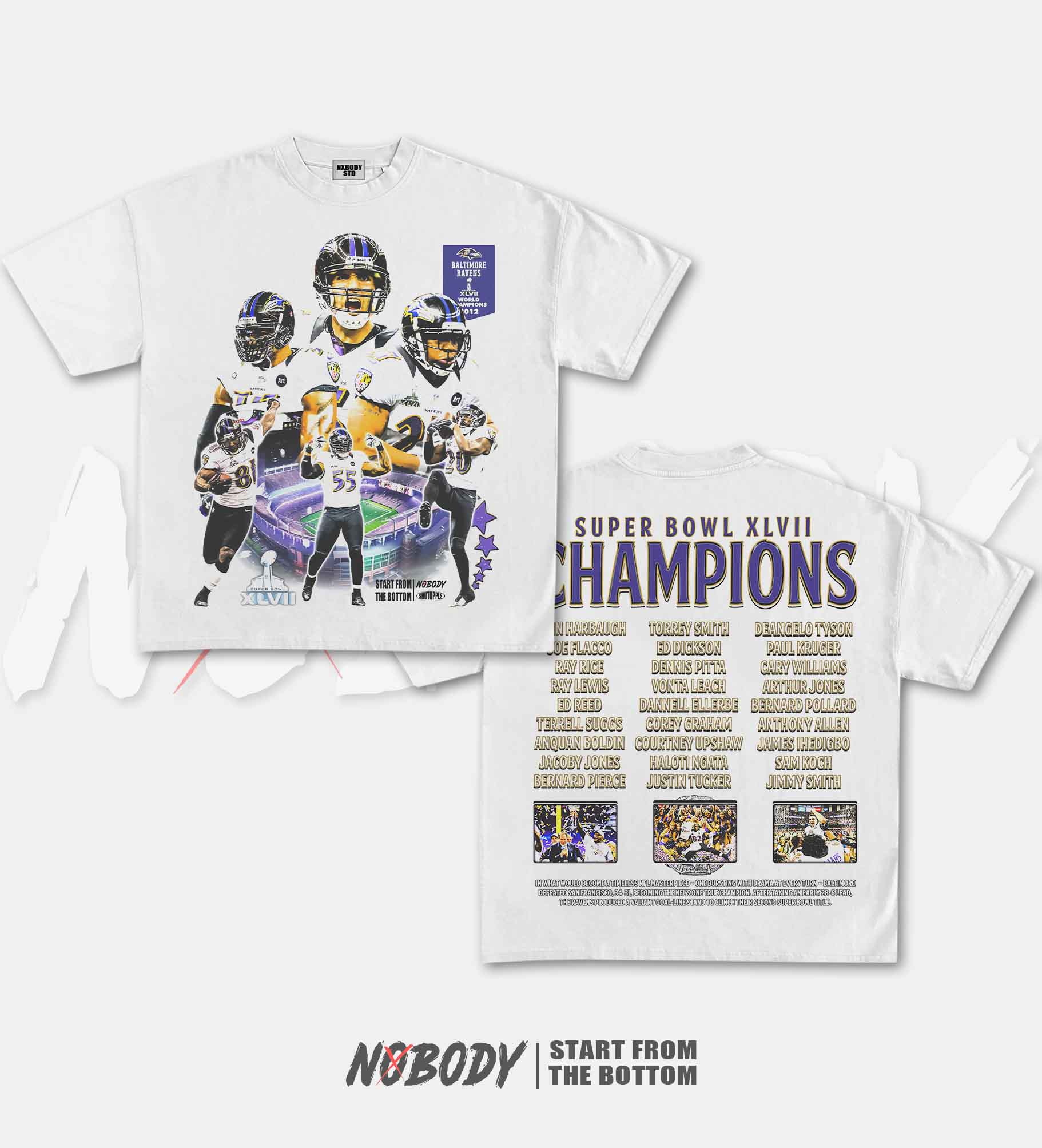 SUPER BOWL XLVII CHAMPS - RAVENS T-SHIRT 1.0 - KIDS
