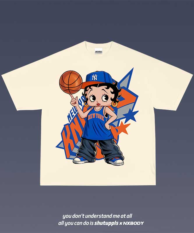 BETTY BOOP X KNICKS TEE 1.0