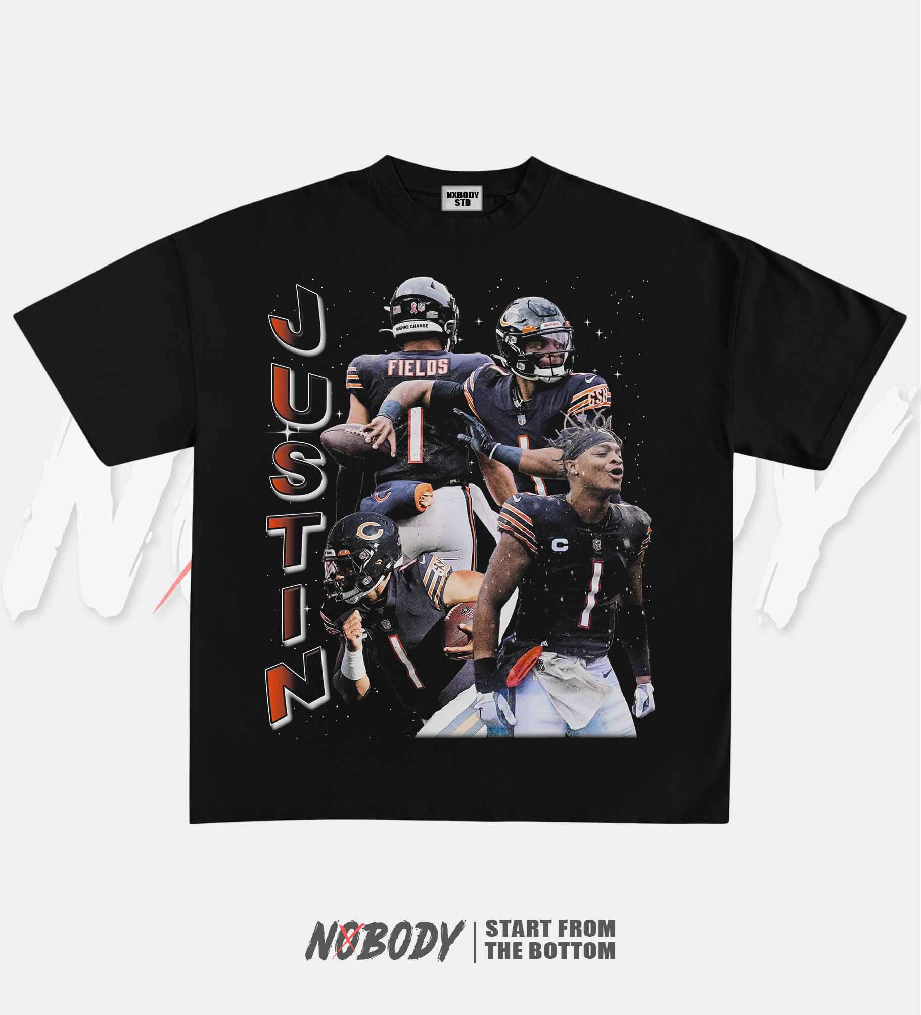 JUSTIN FIELDS GRAPHIC T-SHIRT 1.0