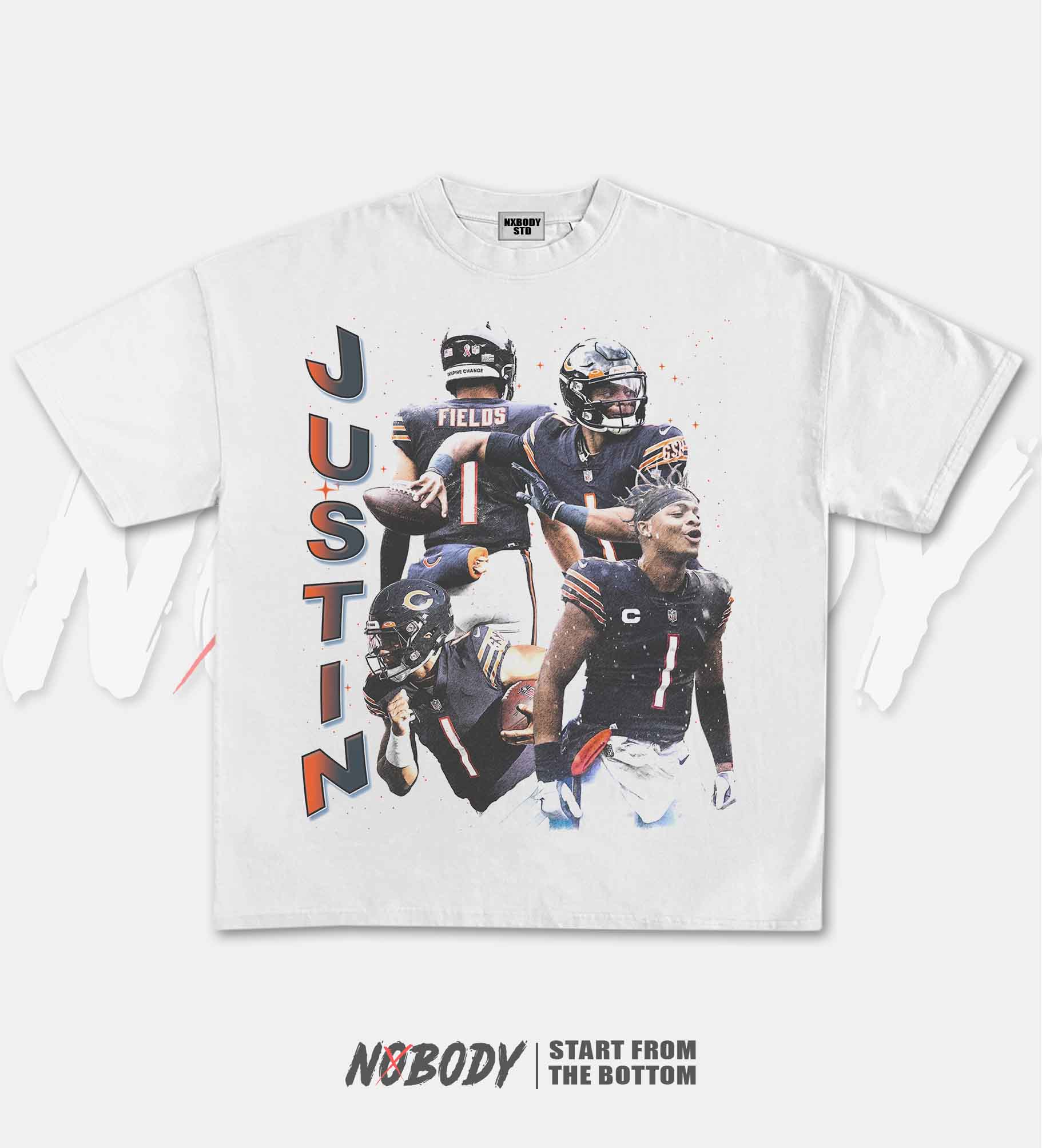 JUSTIN FIELDS GRAPHIC T-SHIRT 1.0