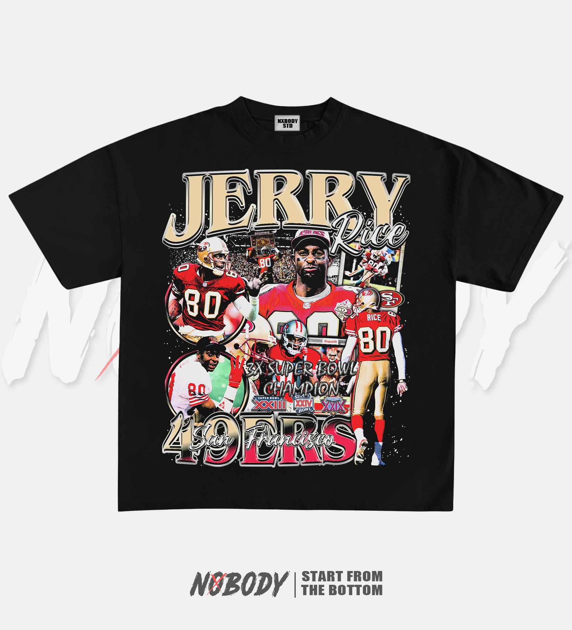 JERRY RICE GRAPHIC T-SHIRT 1.0