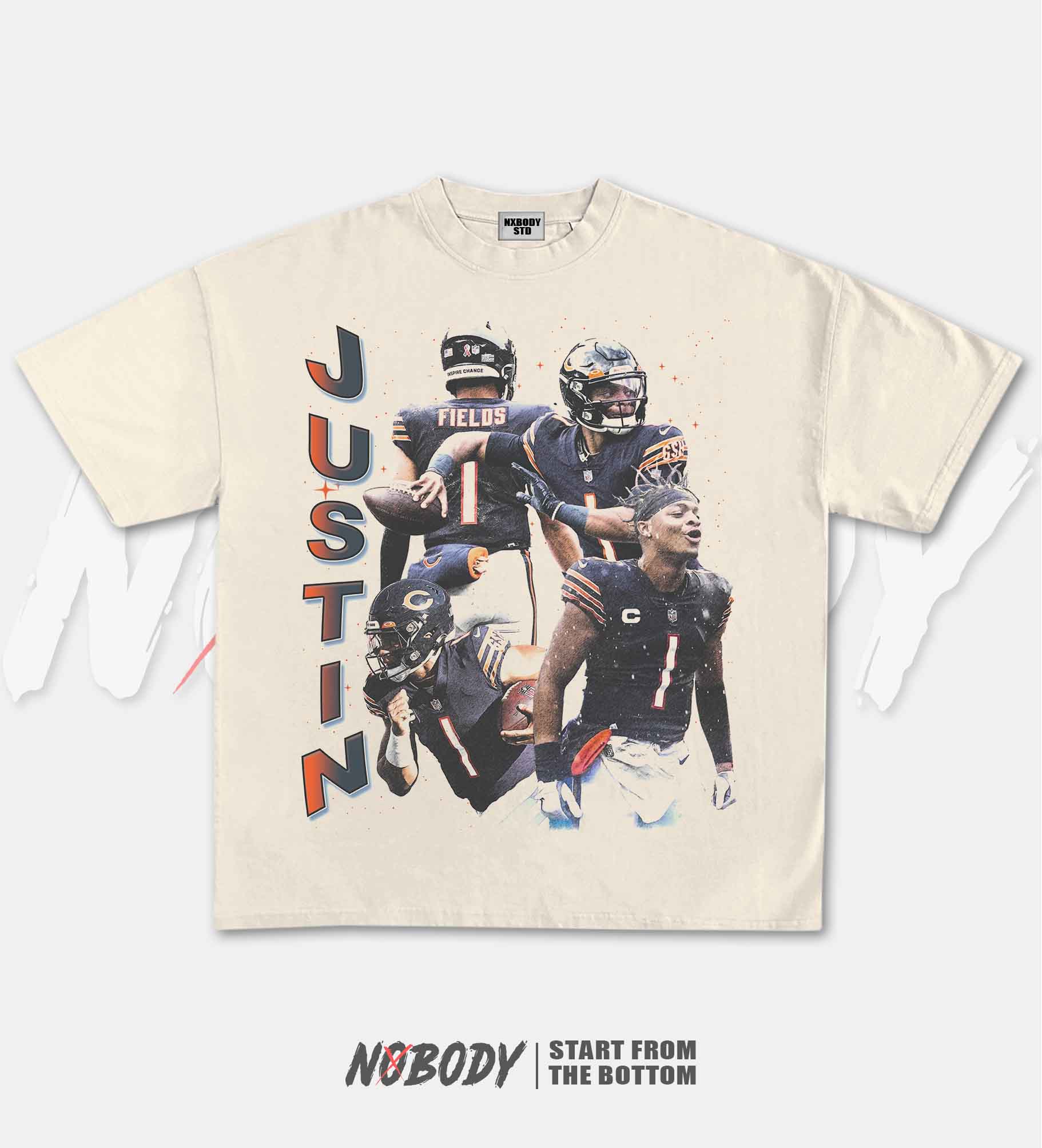 JUSTIN FIELDS GRAPHIC T-SHIRT 1.0