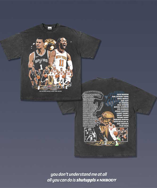 2026 SPURS VS KNICKS TEE 1.0