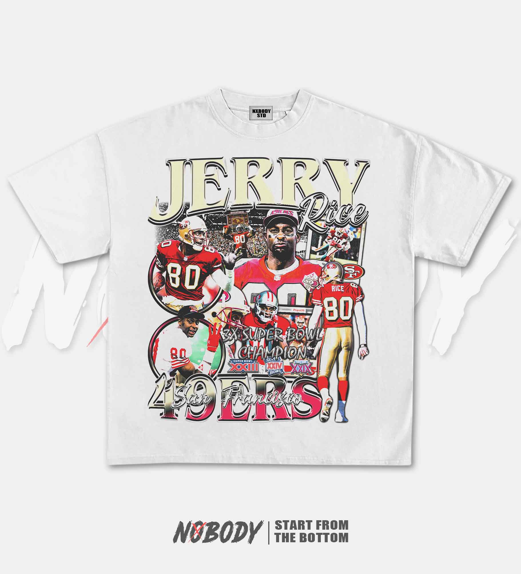 JERRY RICE GRAPHIC T-SHIRT 1.0