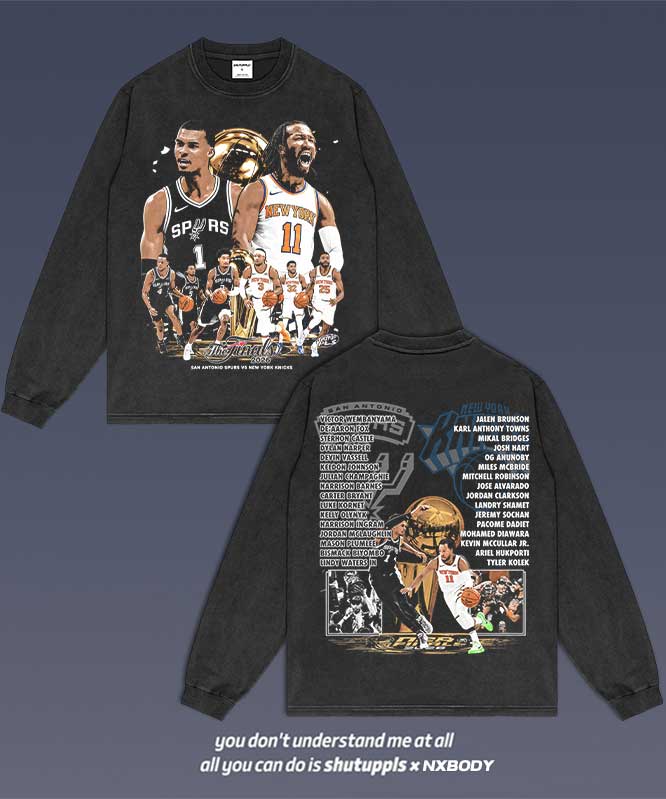 2026 SPURS VS KNICKS LONG SLEEVES 1.0
