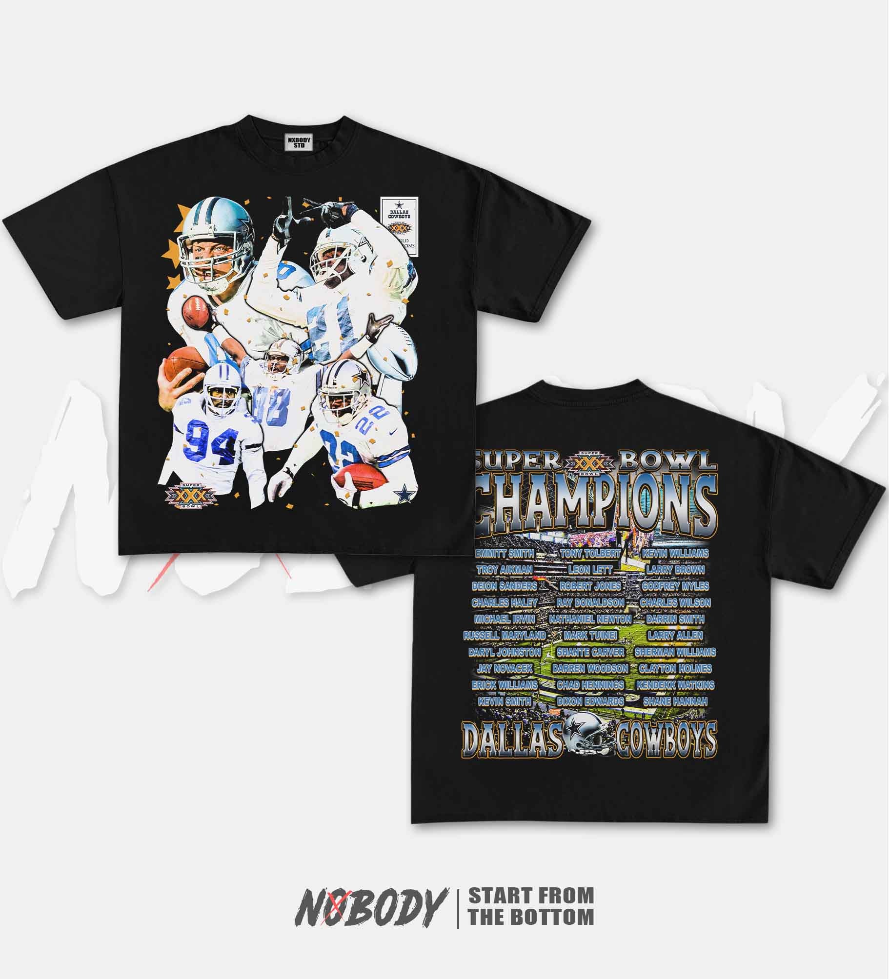 SUPER BOWL XXX CHAMPS - COWBOYS T-SHIRT 1.0