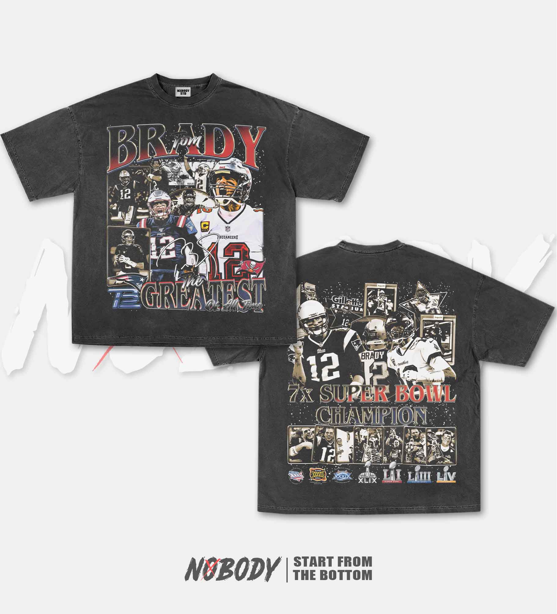 TOM BRADY GRAPHIC T-SHIRT 1.0