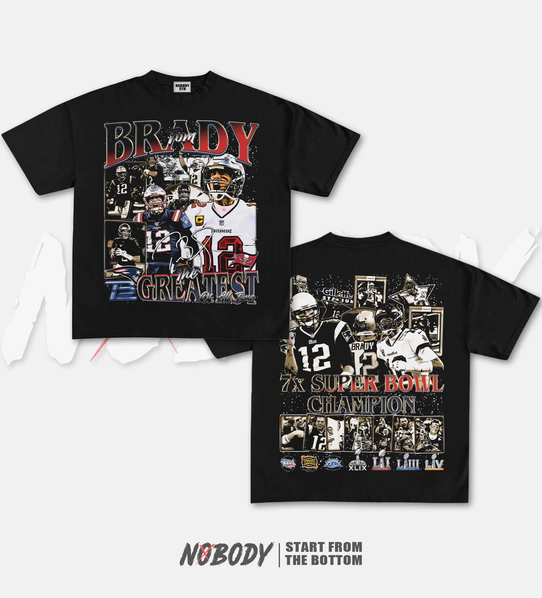 TOM BRADY GRAPHIC T-SHIRT 1.0