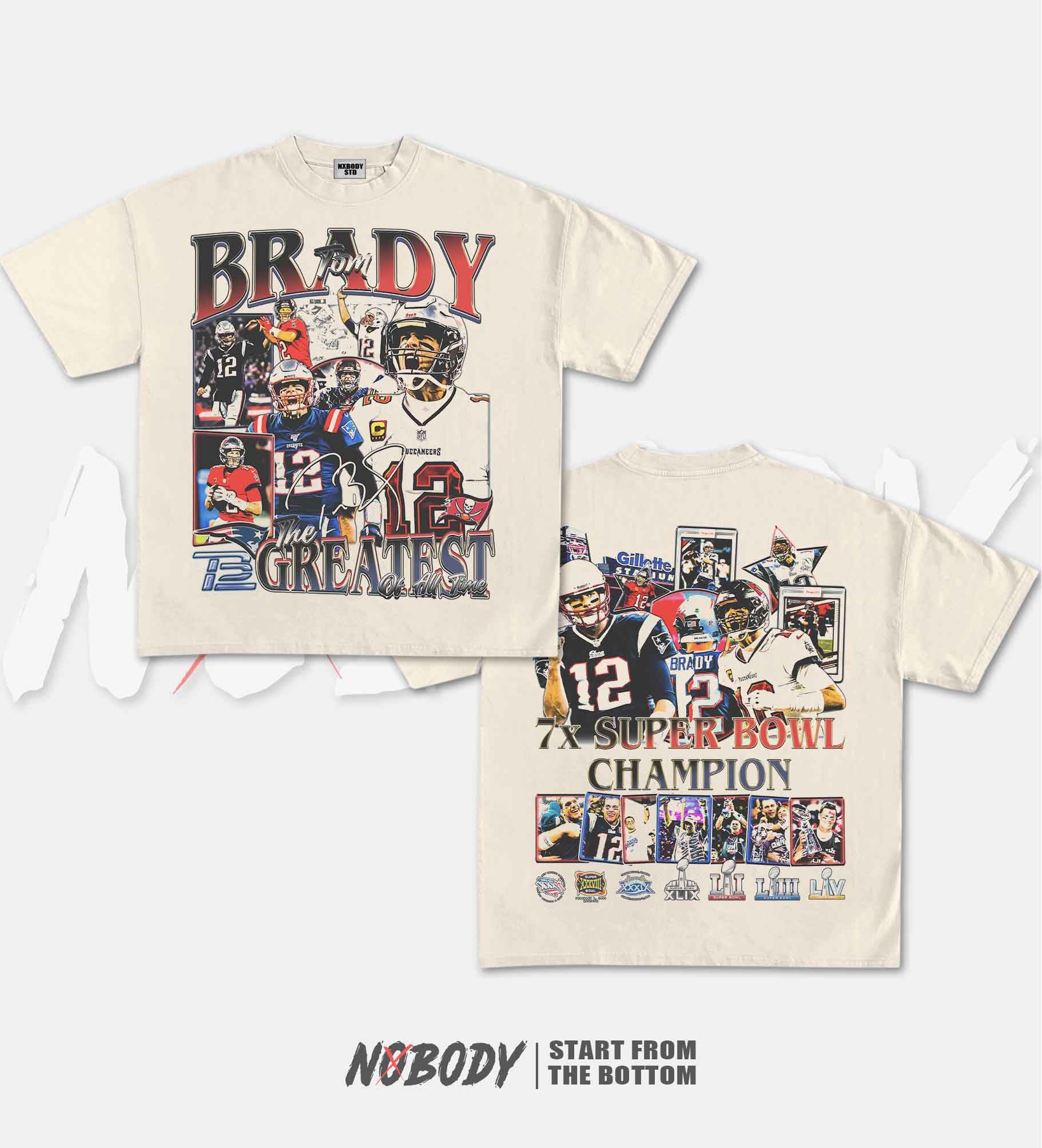 TOM BRADY GRAPHIC T-SHIRT 1.0