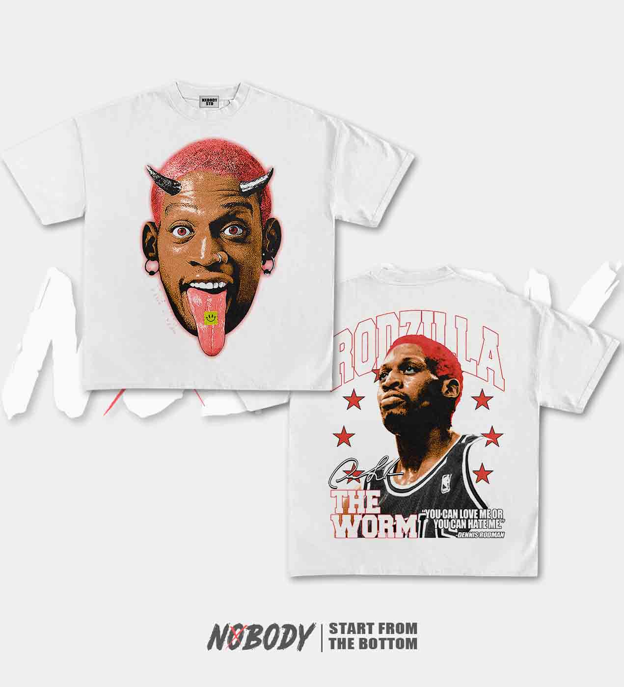 DENNIS RODMAN GRAPHIC T-SHIRT 1.9 - KIDS