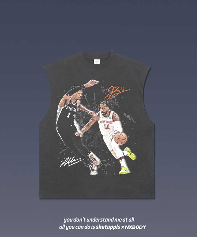 WEMBY VS JALEN BRUNSON TANK 1.0
