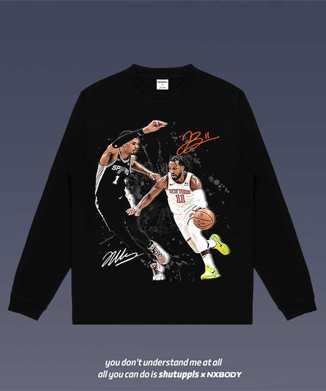 WEMBY VS JALEN BRUNSON LONG SLEEVES 1.0