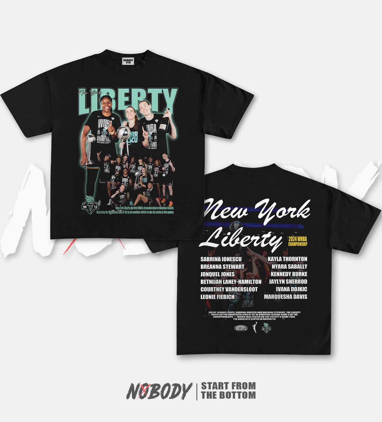 NEW YORK LIBERTY GRAPHIC T-SHIRT 1.0