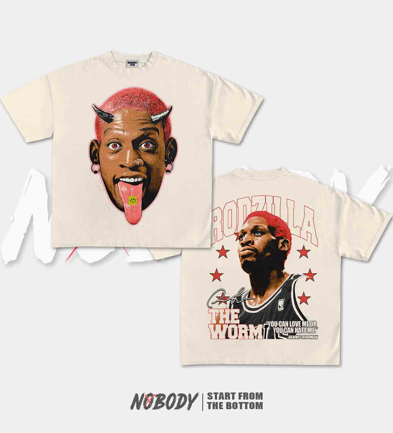 DENNIS RODMAN GRAPHIC T-SHIRT 1.9 - KIDS