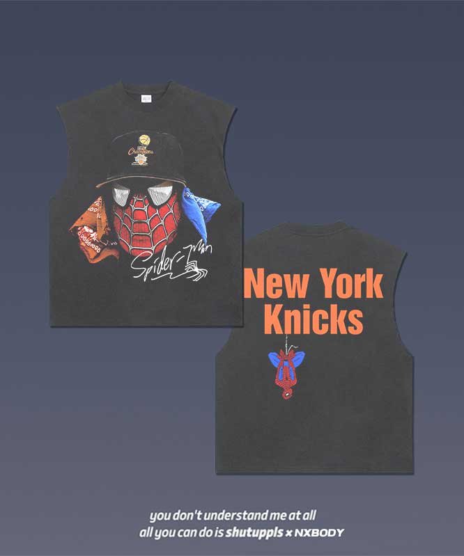 KNICKS X SPIDER MAN TANK 1.0