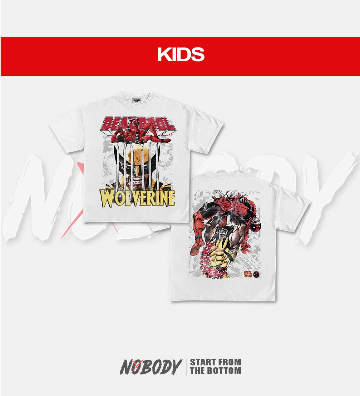 DEADPOOL & WOLVERINE GRAPHIC T-SHIRT 1.2  - KIDS