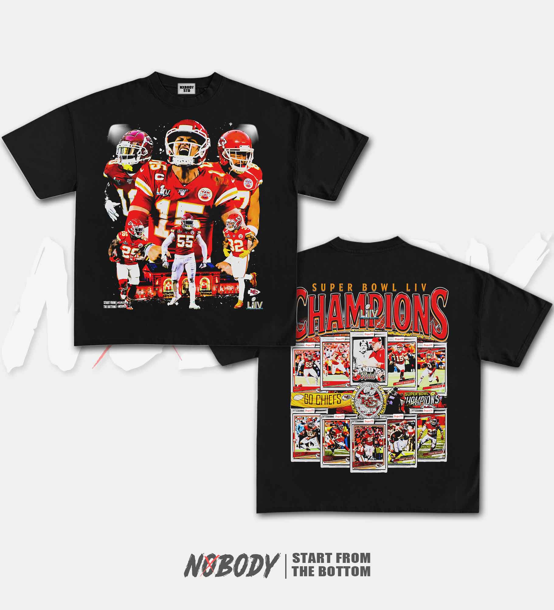 SUPER BOWL LIV CHAMPS CHIEFS GRAPHIC T-SHIRT 1.0