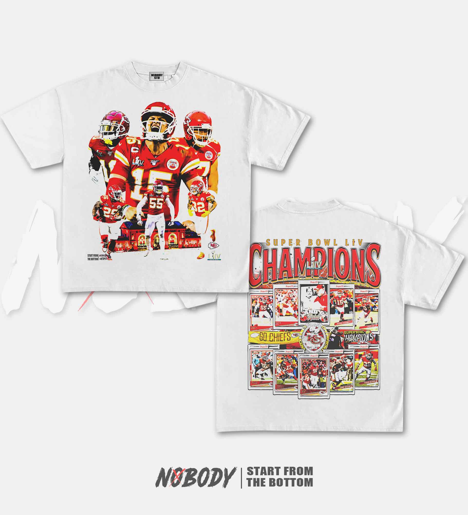 SUPER BOWL LIV CHAMPS CHIEFS GRAPHIC T-SHIRT 1.0