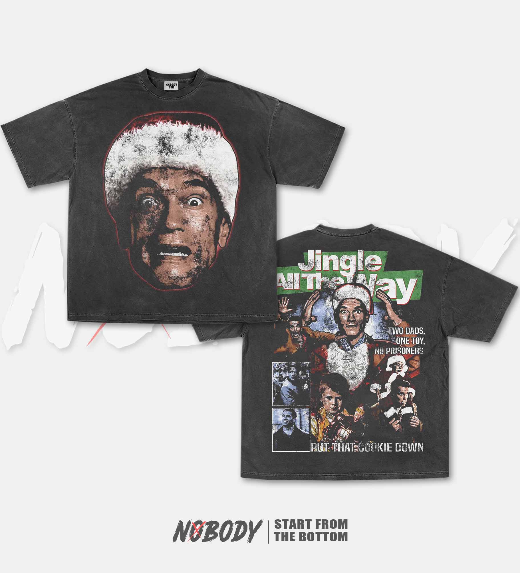 JINGLE ALL THE WAY 1996 CHRISTMAS GRAPHIC T-SHIRT 1.0