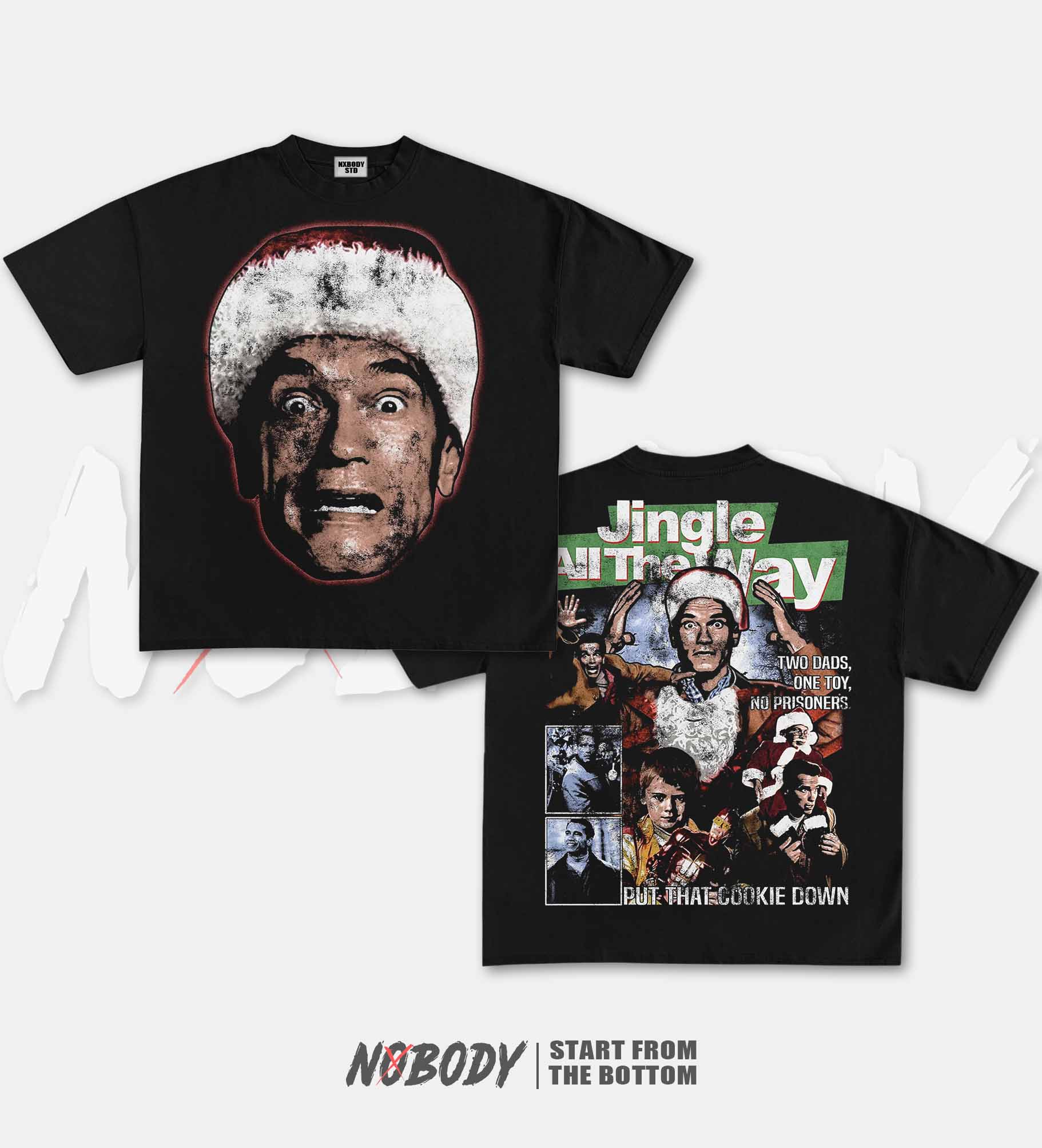 JINGLE ALL THE WAY 1996 CHRISTMAS GRAPHIC T-SHIRT 1.0