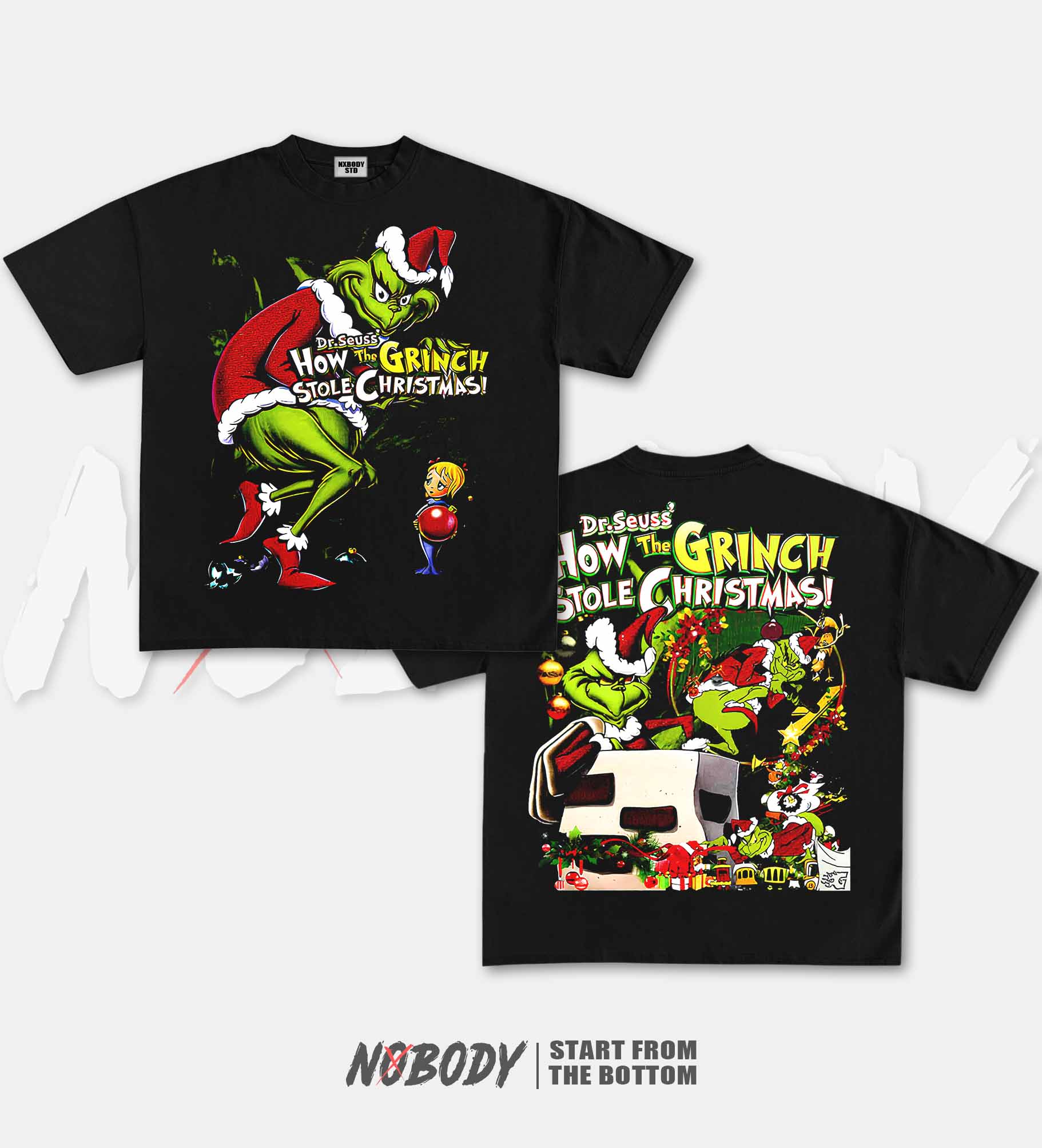 THE GRINCH CHRISTMAS GRAPHIC T-SHIRT 1.1