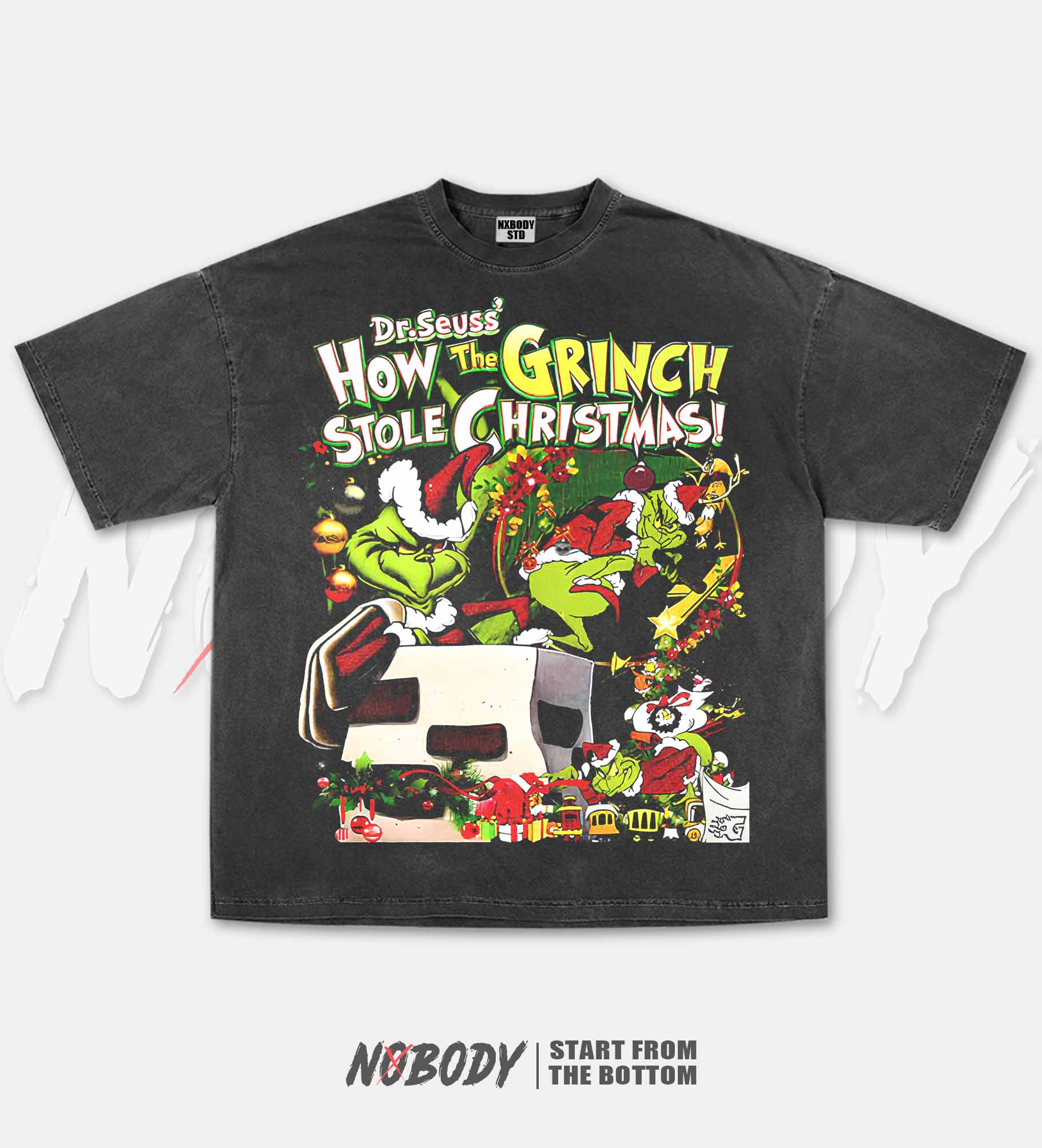 THE GRINCH CHRISTMAS GRAPHIC T-SHIRT 1.2