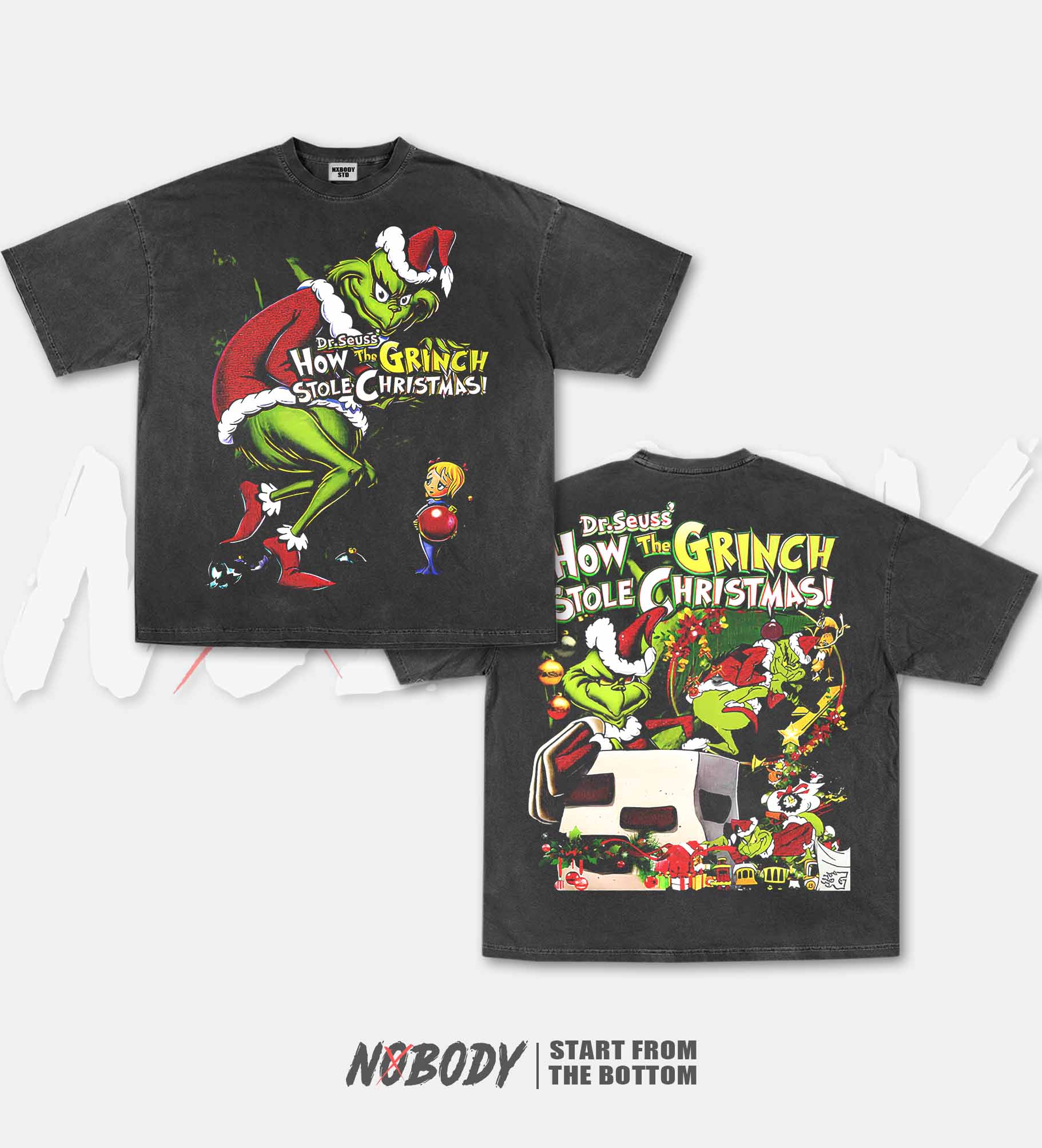 THE GRINCH CHRISTMAS GRAPHIC T-SHIRT 1.1