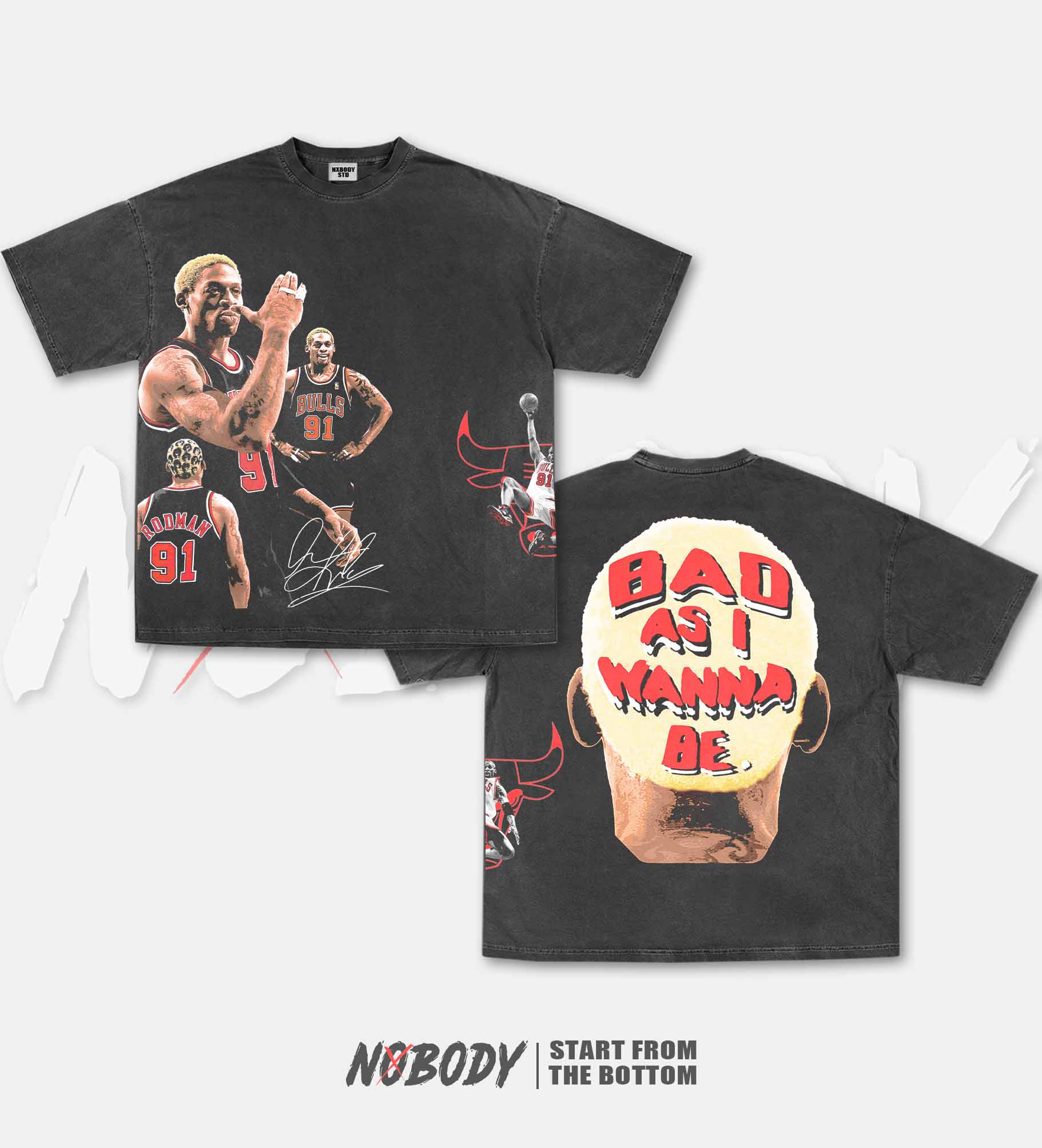 DENNIS RODMAN GRAPHIC T-SHIRT 2.1 - KIDS