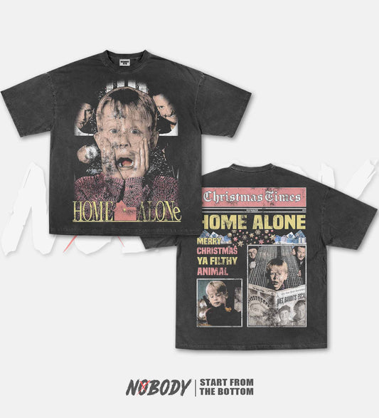 HOME ALONE CHRISTMAS GRAPHIC T-SHIRT 1.0