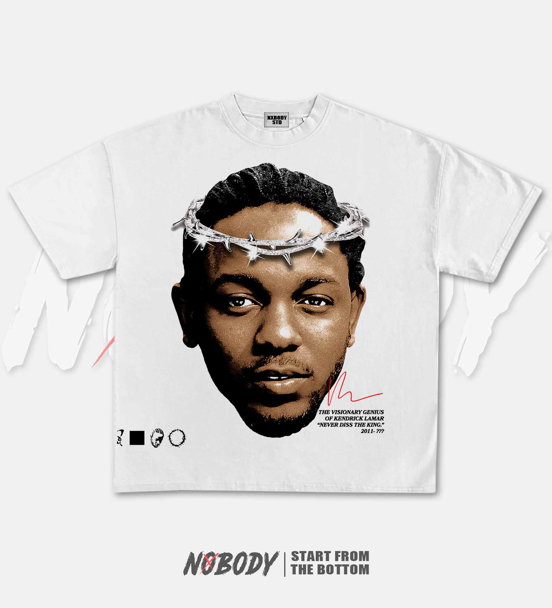 KENDRICK LAMAR GRAPHIC T-SHIRT 1.8