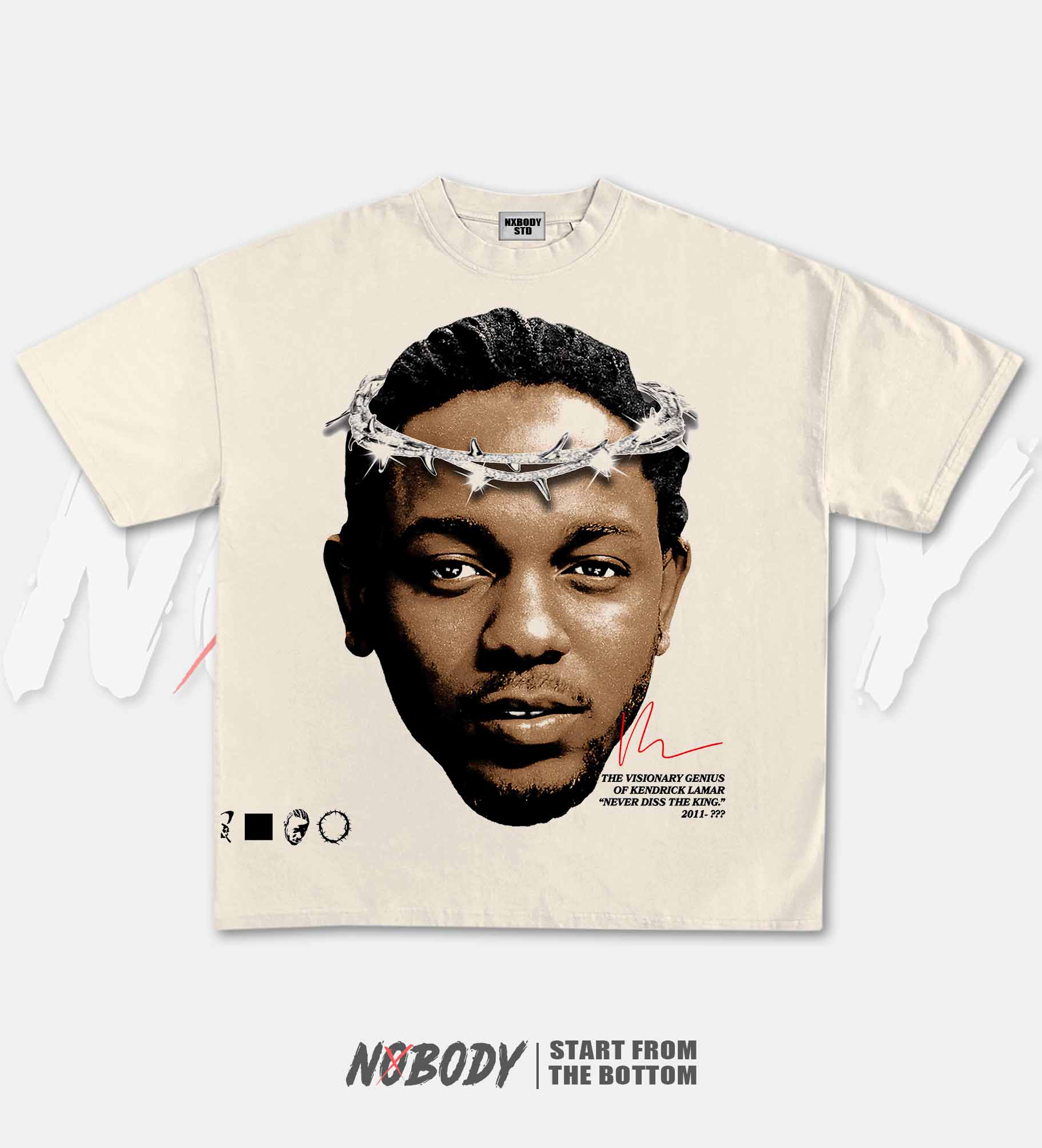 KENDRICK LAMAR GRAPHIC T-SHIRT 1.8 - KIDS