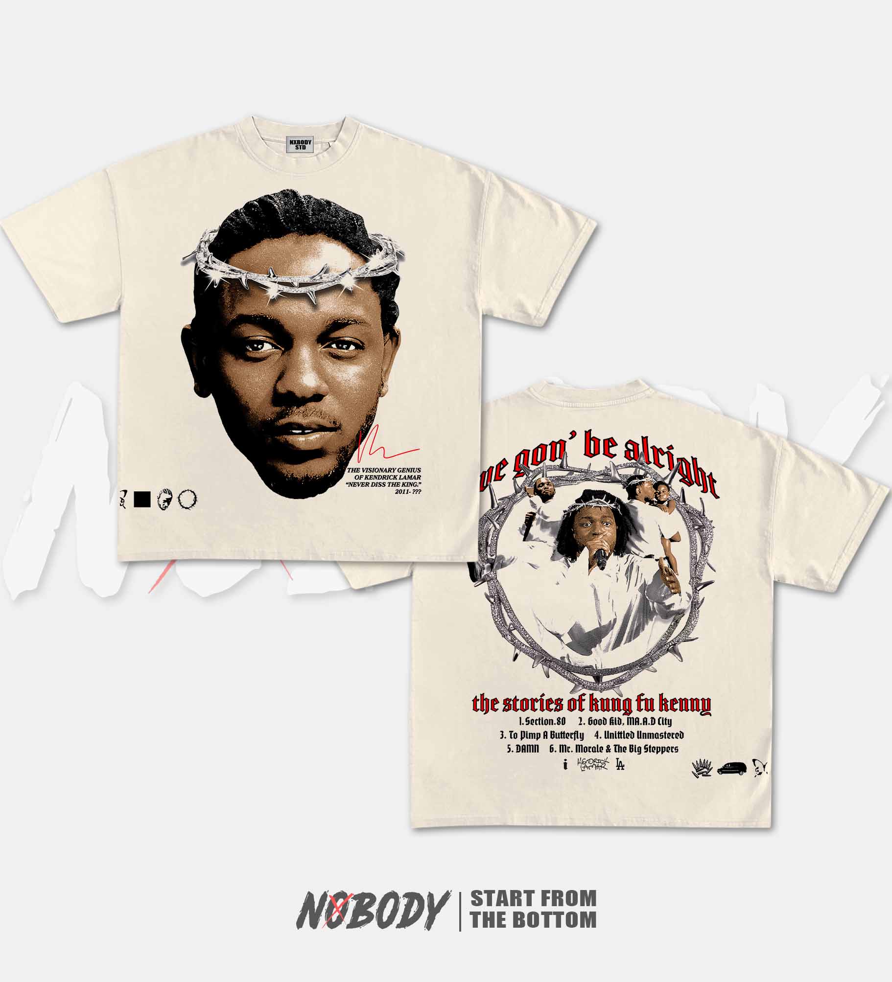 Kendrick Lamar GRAPHIC T-SHIRT 1.7 - KIDS