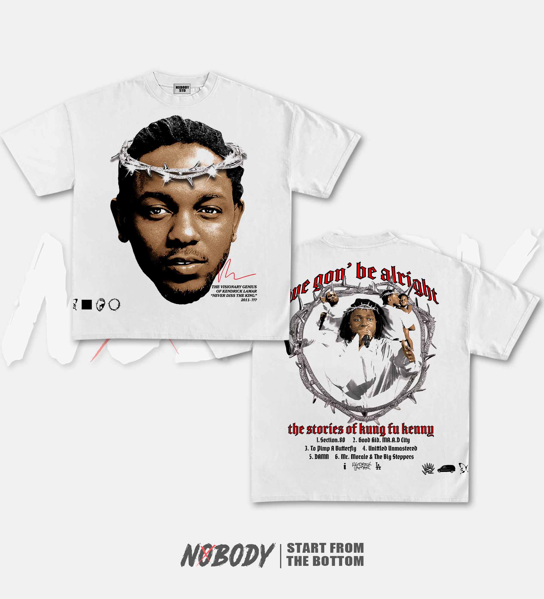 Kendrick Lamar GRAPHIC T-SHIRT 1.7