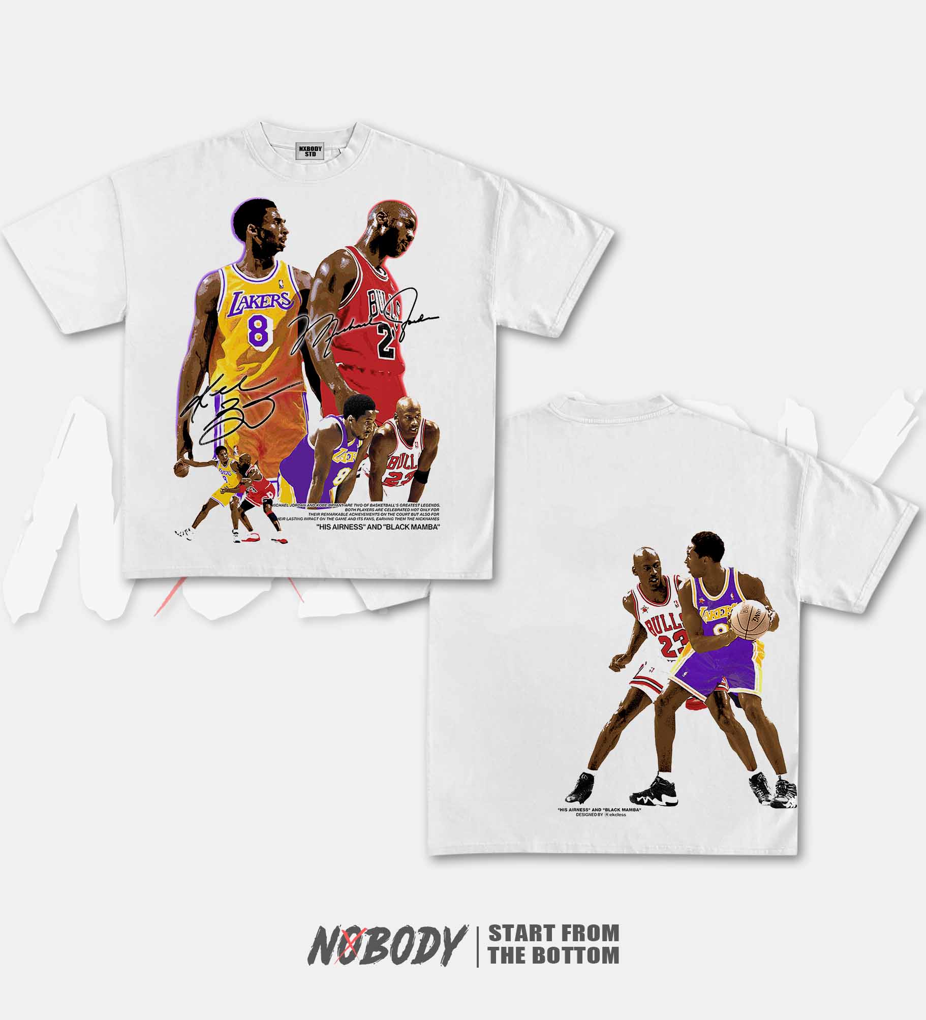 KOBE VS JORDAN GRAPHIC T-SHIRT 1.0 - KIDS