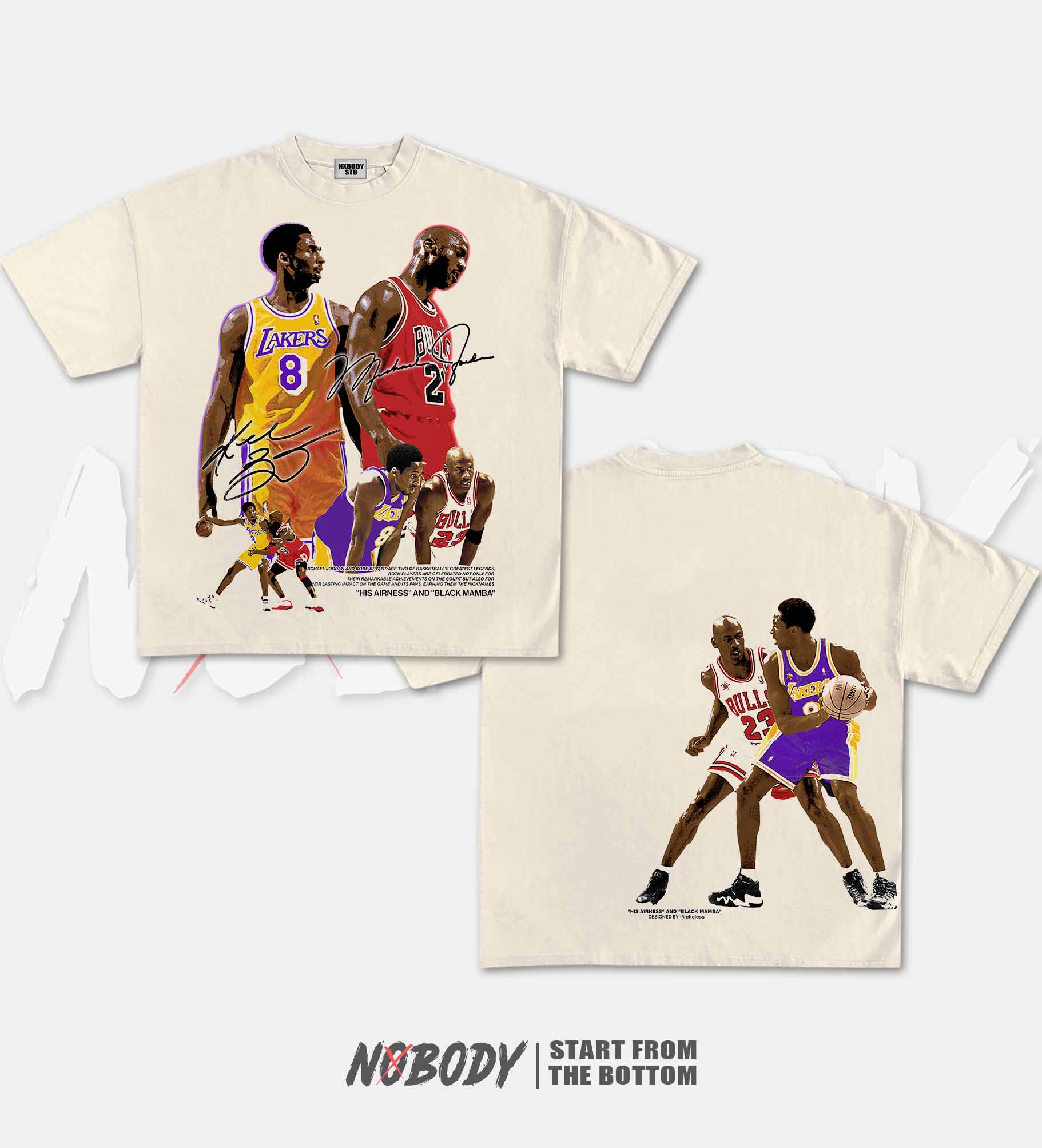 KOBE VS JORDAN GRAPHIC T-SHIRT 1.0 - KIDS